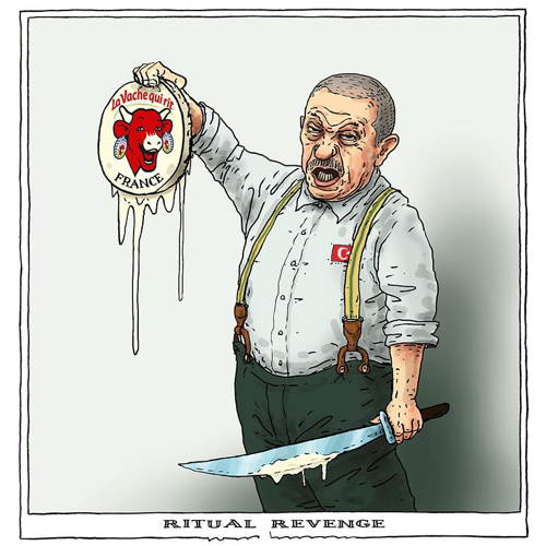 Caricature Erdogan